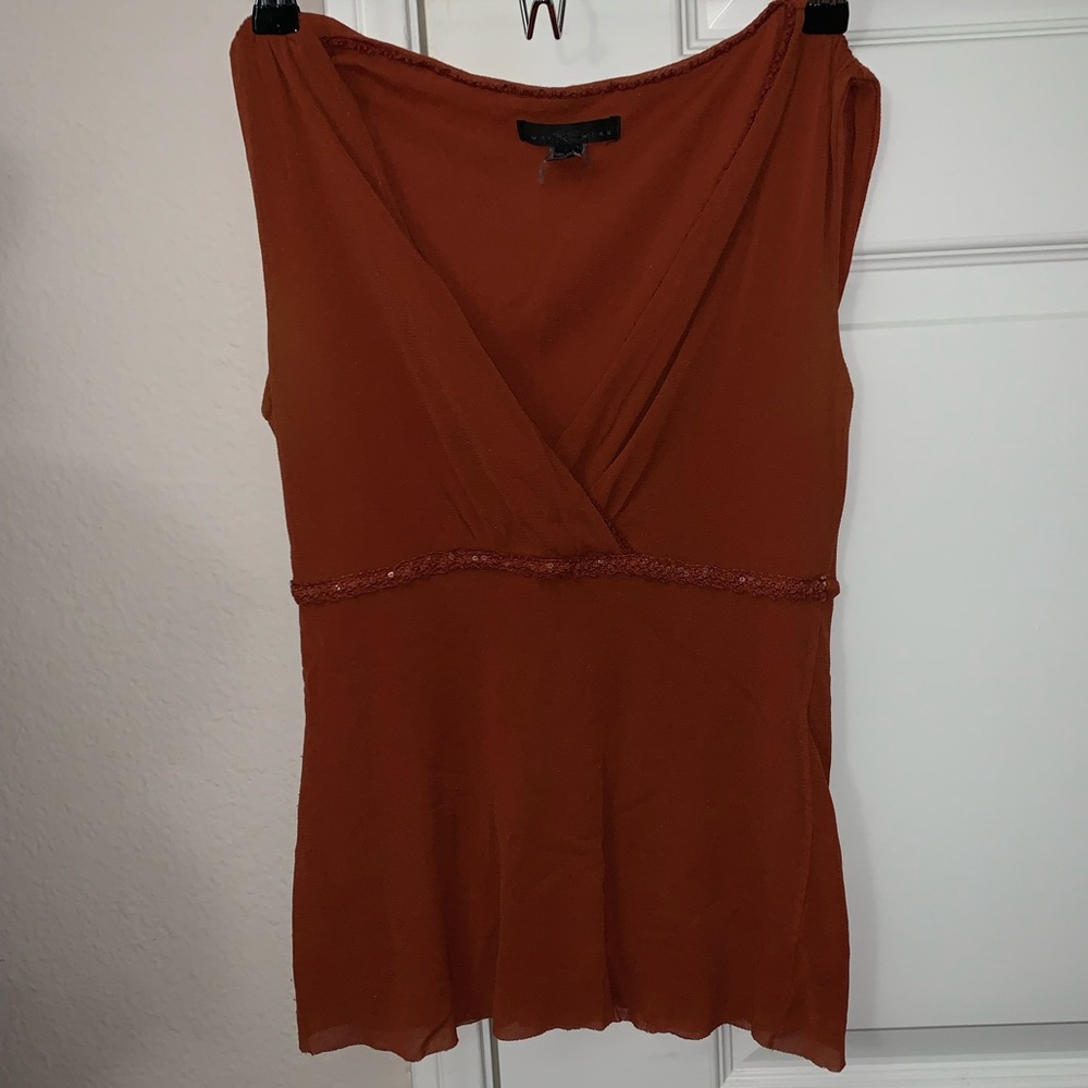 Burnt orange vintage shirt 🧡